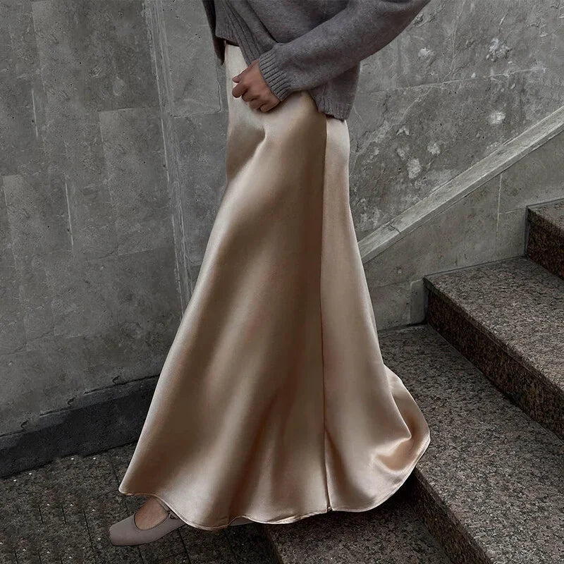 Shinny Ruffles Hem Maxi Dress A Line Long Sleeve Slim Fit Party Long Robes Lace Up Luxury Club Vestidos 2025 Lady Summer Gowns