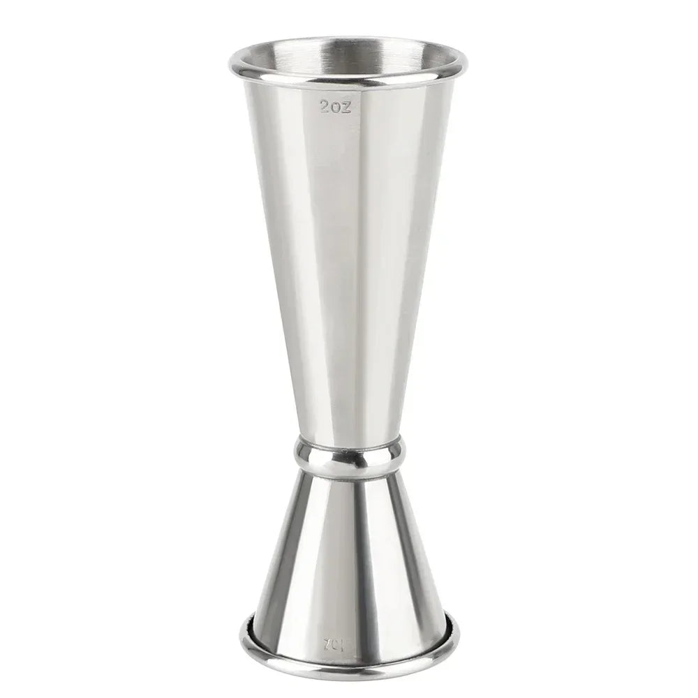 Stainless Steel Double Shot Jigger Cocktail Measure Cups - Smarsty
