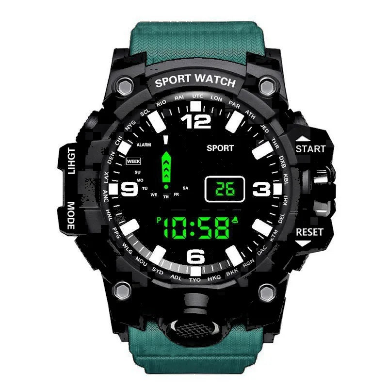 Men's LED Digital Sports Watch with Multifunction Features - Smarsty