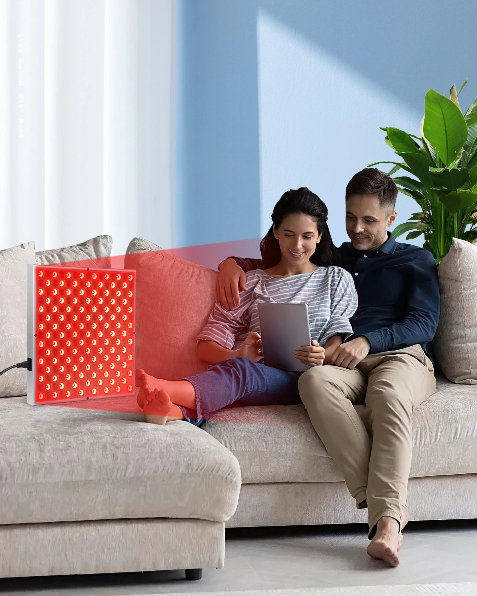 LED Red Light Therapy Panel for Anti Aging Skin Care - Smarsty