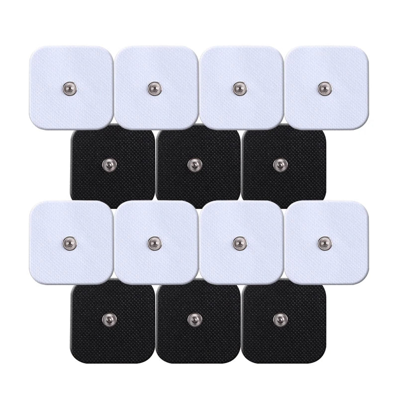 Reusable 5x5cm Electrode Pads for Muscle Relief - Smarsty