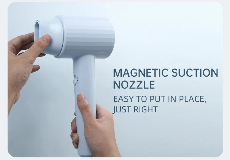 Mini Folding Hairdryer 750W with Travel Bag for Hair Care - Smarsty