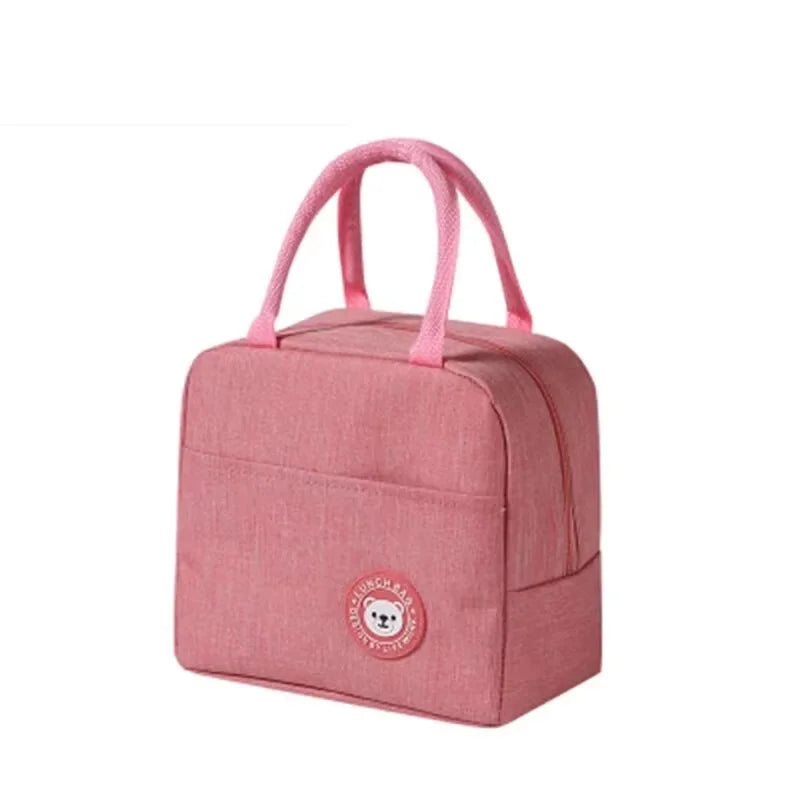 Insulated Lunch Bag Large Capacity Thermal Insulation - Smarsty