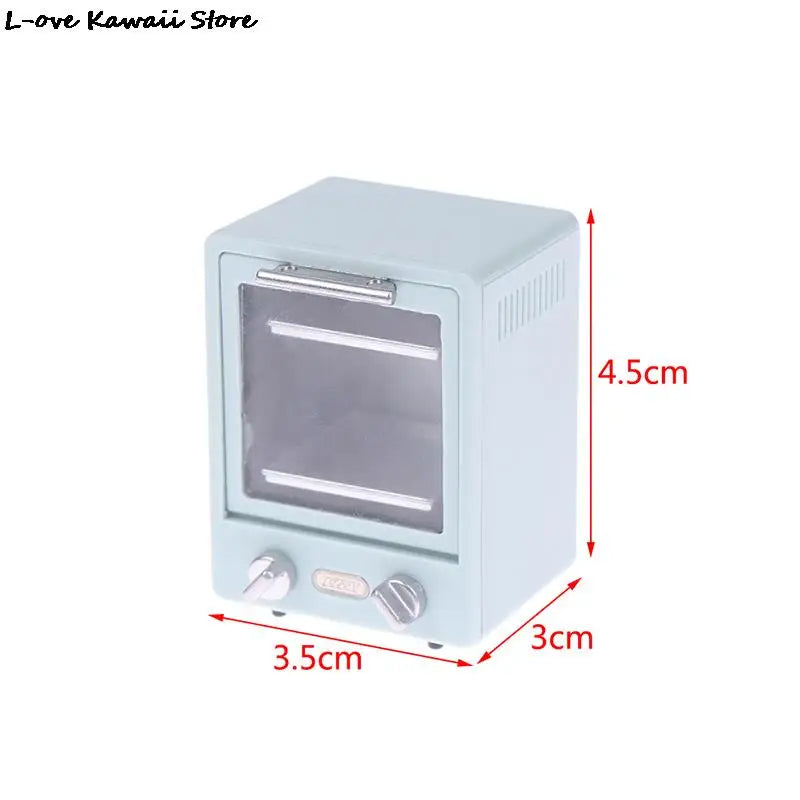 Miniature Dollhouse Furniture Set For Dolls House Mini Toy Kit Accessories TV Kitchen Home Fridge Kids Pretend Play Diy Figurine by Smarsty