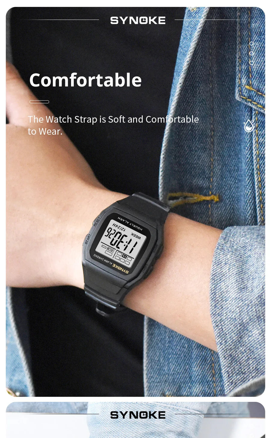 SYNOKE Waterproof Digital Sports Watch for Boys - Smarsty