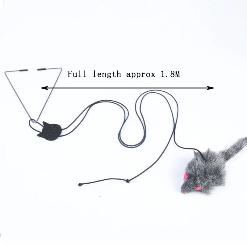 Hanging Cat Toy Stick for Jumping Fun - Smarsty