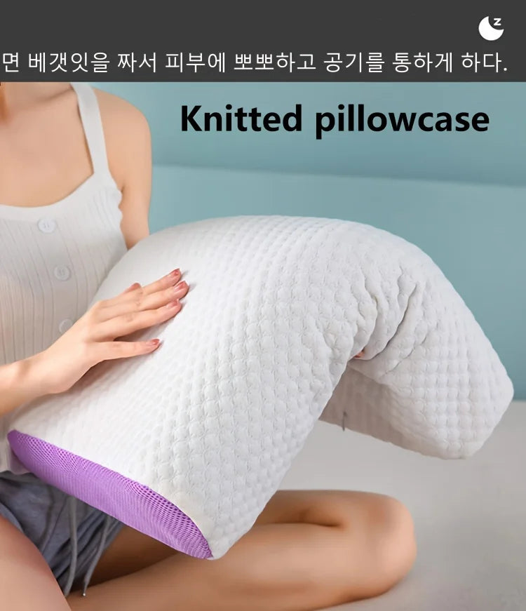 Breathable TPE Neck Pillow for Zero Pressure Support - Smarsty
