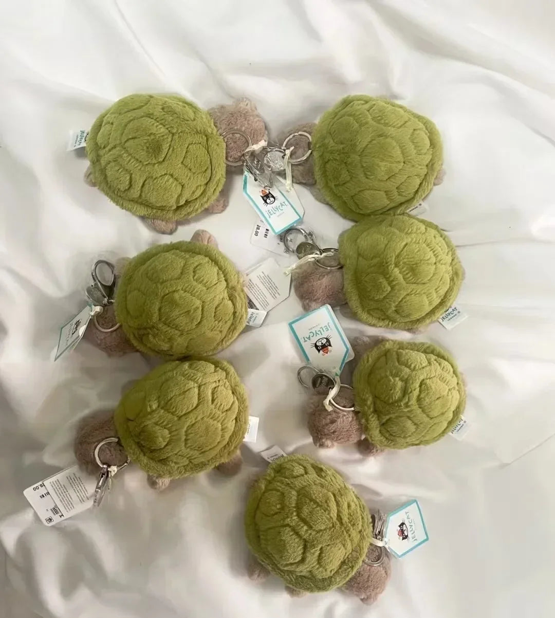 Turtle bag pendant keychain doll cute home decoration cat dog interactive toy pet holiday gift 15cm - Smarsty