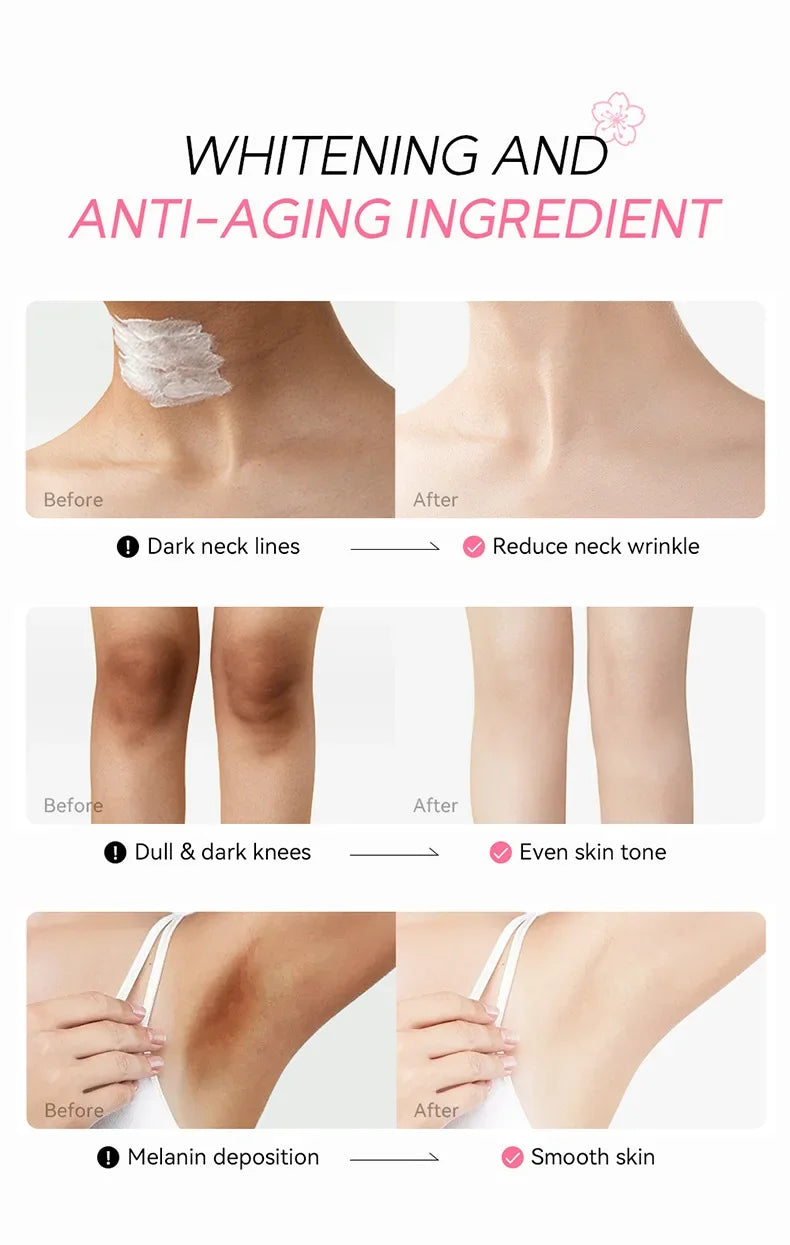 Laikou Sakura Underarm Cream for Skin Brightening - Smarsty