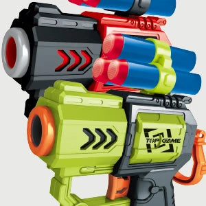 VATOS 2X Bow Arrow + Guns Toy For Kids Night-Light Archery Stand Target Board Indoor Outdoor Game Toys Boys Girls Christmas Gift