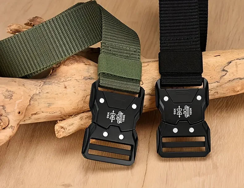 Tactical Waist Belt with Durable Automatic Buckle - Smarsty