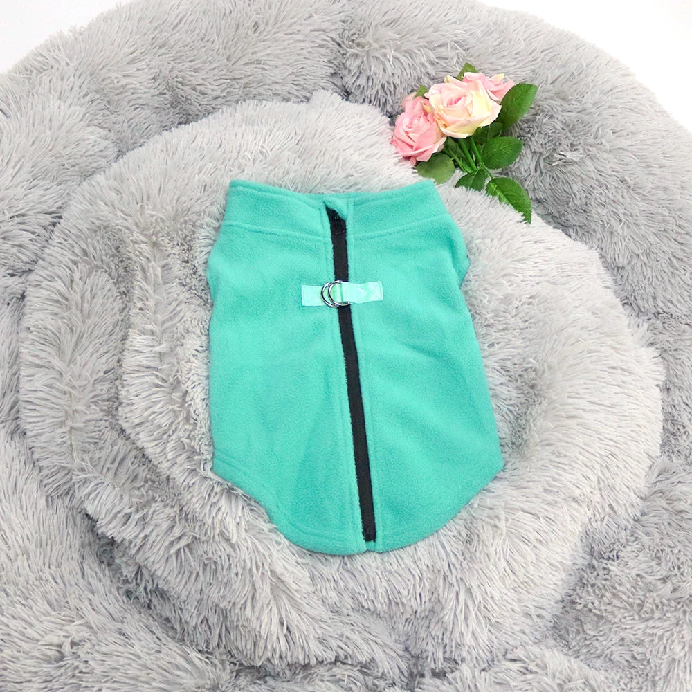 Winter Fleece Dog Jacket for Small Pets - Smarsty