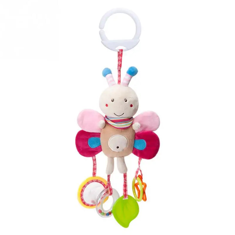 Newborn Baby Plush Stroller Toys Baby Rattles Mobiles Cartoon Animal Hanging Bell Educational Baby Toys 0-12 Months Speelgoed by Smarsty
