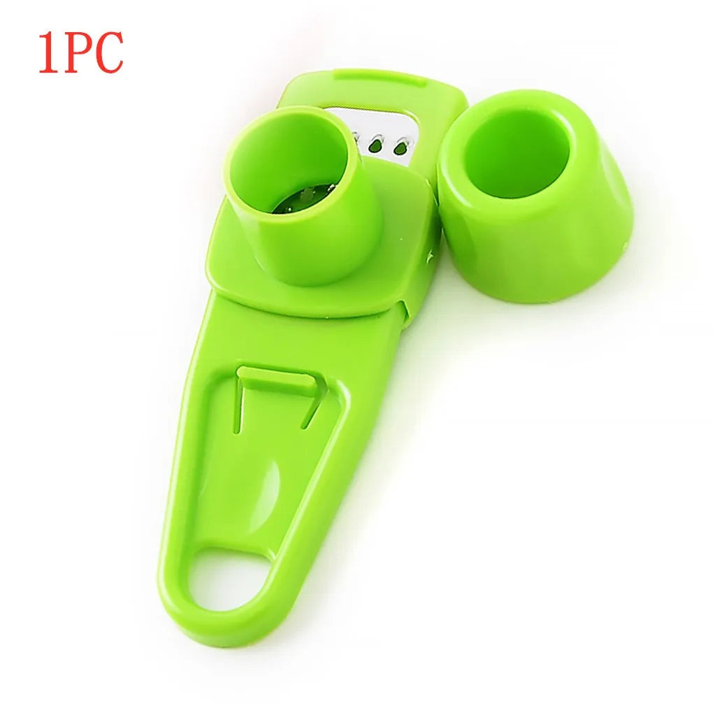 1PCS Garlic Crusher Press Multi-Functional Manual Ginger Garlic Grinding Grater Cutter Garlic Peeler Kitchen Tools by Smarsty