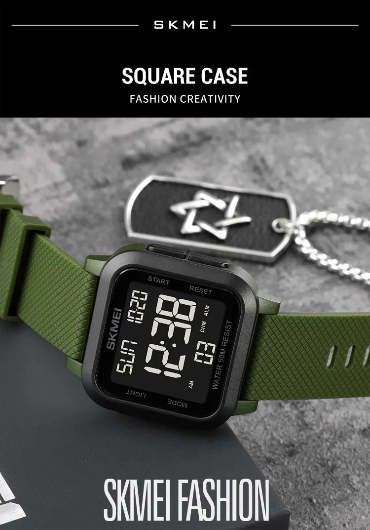 Skmei 1894 Military Waterproof Digital Watch for Men - Smarsty