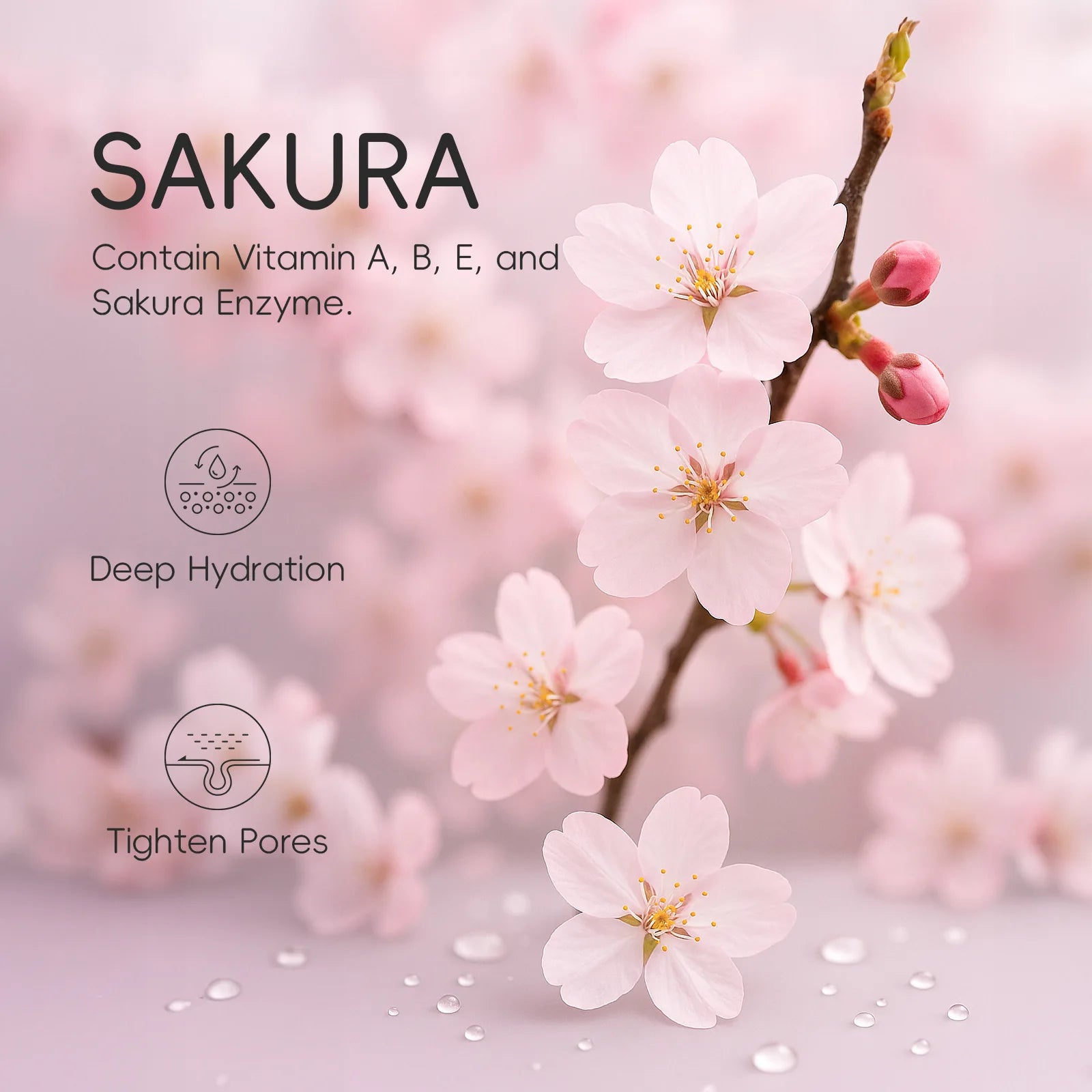 LAIKOU Sakura Eye Serum Roller for Dark Circles - Smarsty