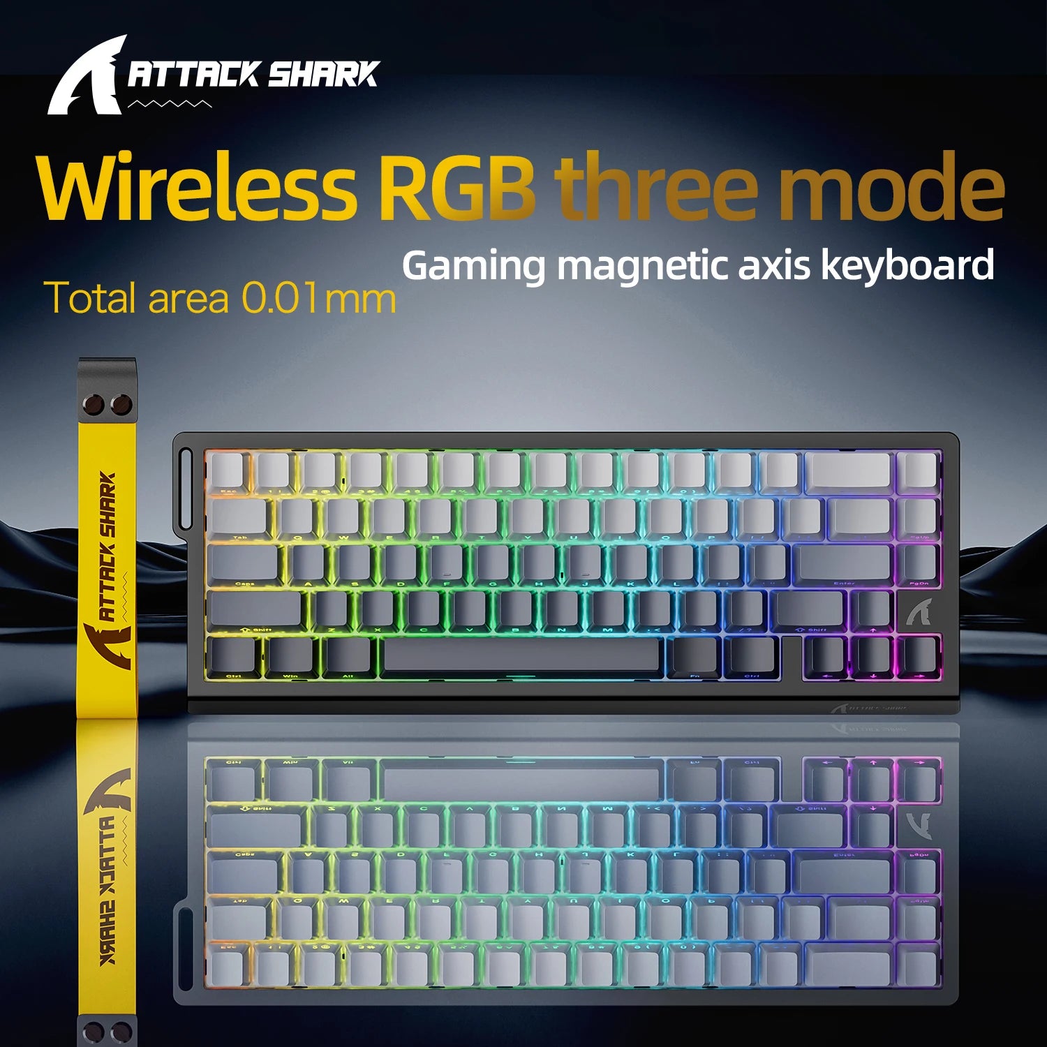 Mechanical Gaming Keyboard With 8000Hz Polling Rate Pro