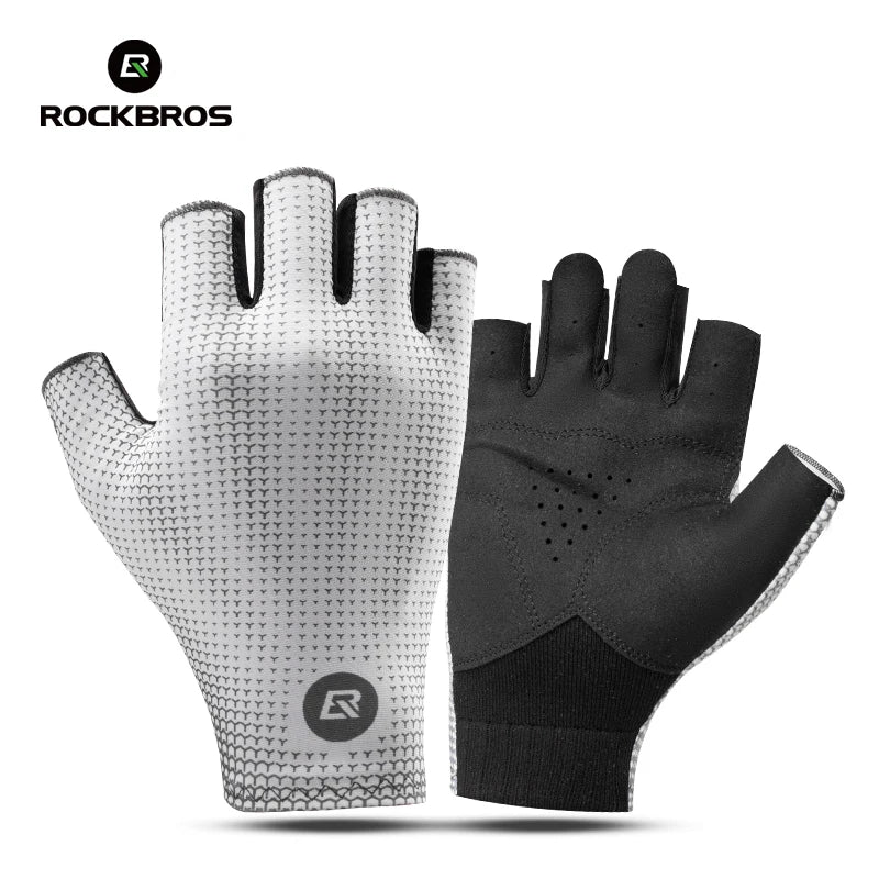 RockBros Breathable Cycling Gloves Half Finger Anti Slip - Smarsty