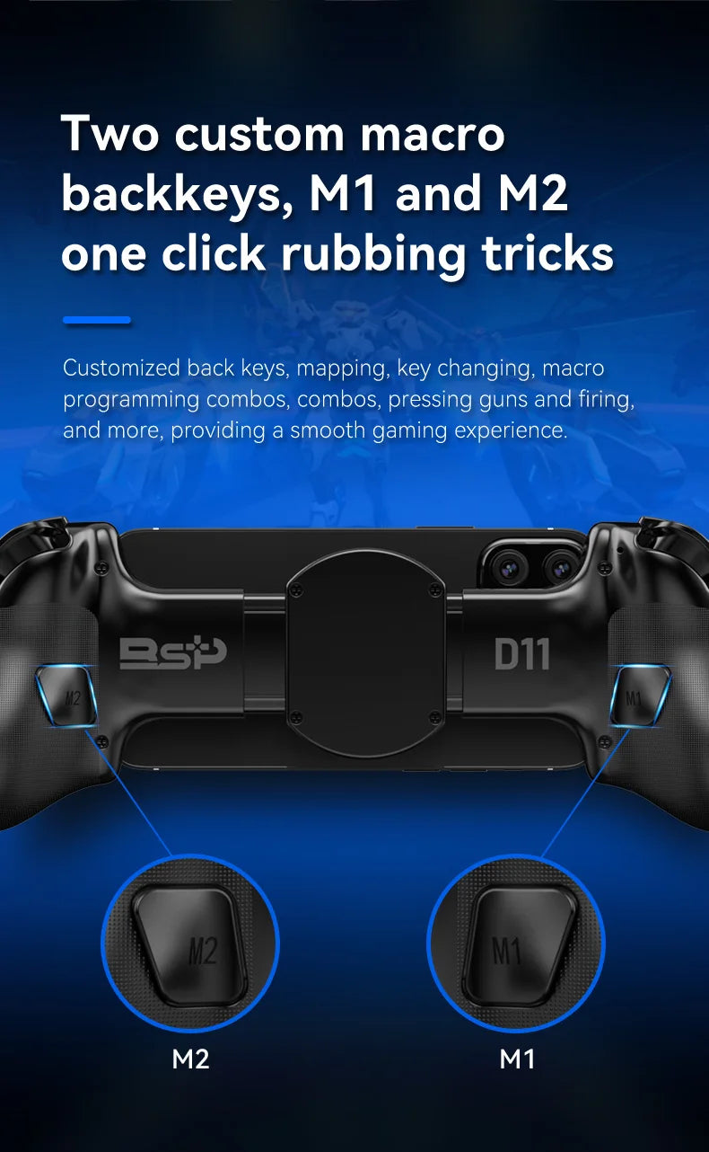 Telescopic Wireless Gamepad Controller for Switch and Mobile Gaming - Smarsty