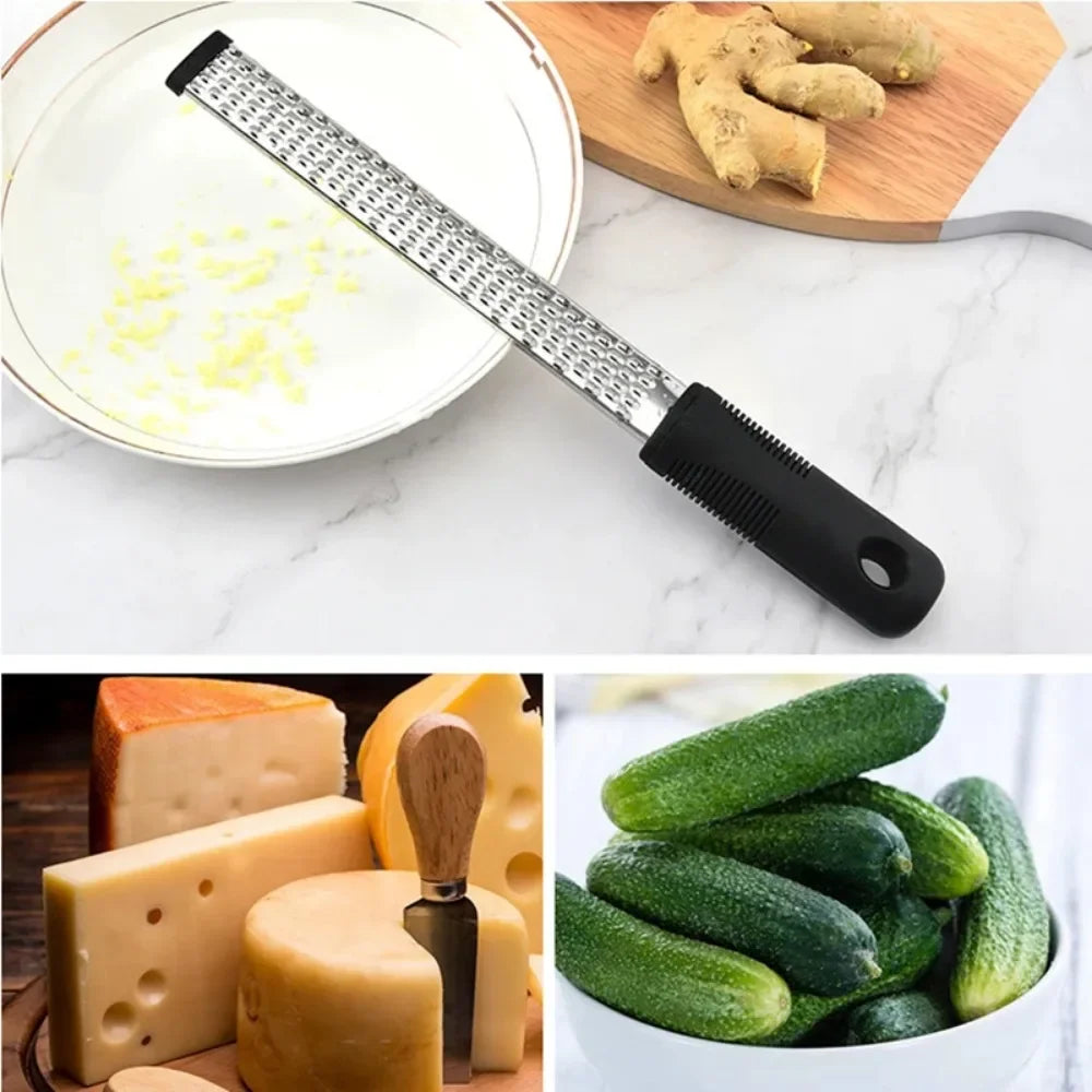 Stainless Steel Cheese Grater Slicer Lemon Zester Chocolate Chopper Fruit Peeler Planer Vegetables Cutter Kitchen Gadgets by Smarsty