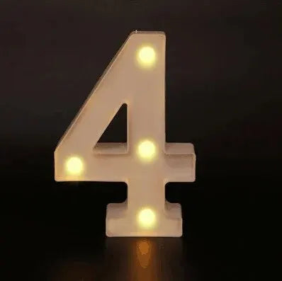 Luminous Alphabet LED Letter Night Light Decor - Smarsty