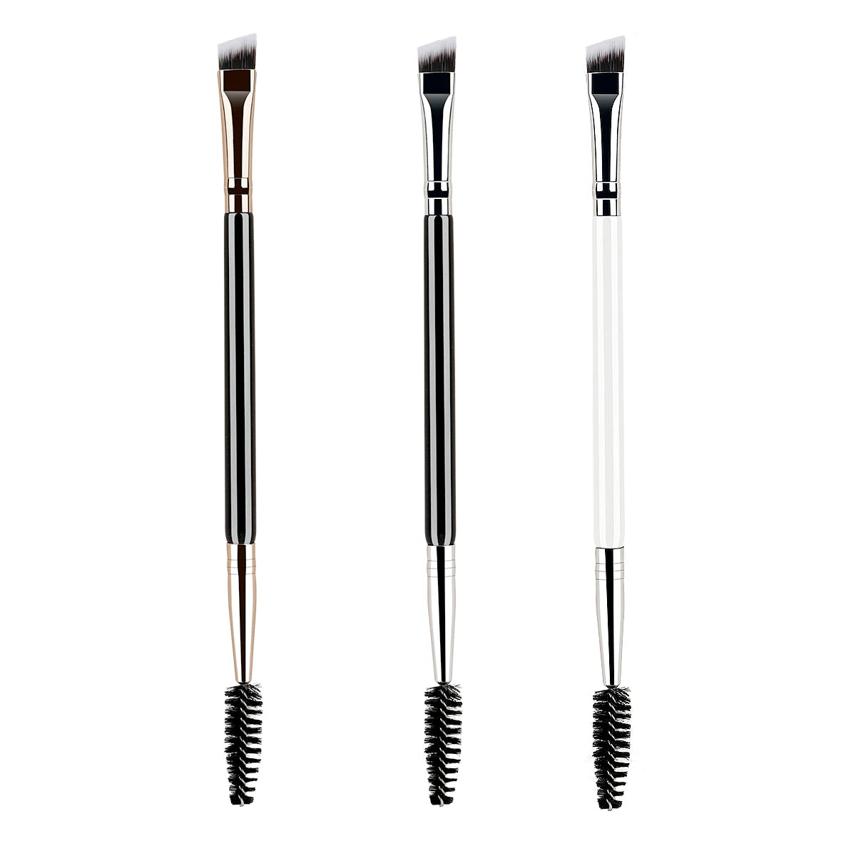 Dual Ended Eyebrow Brush With Spoolie For Perfect Brows - Smarsty
