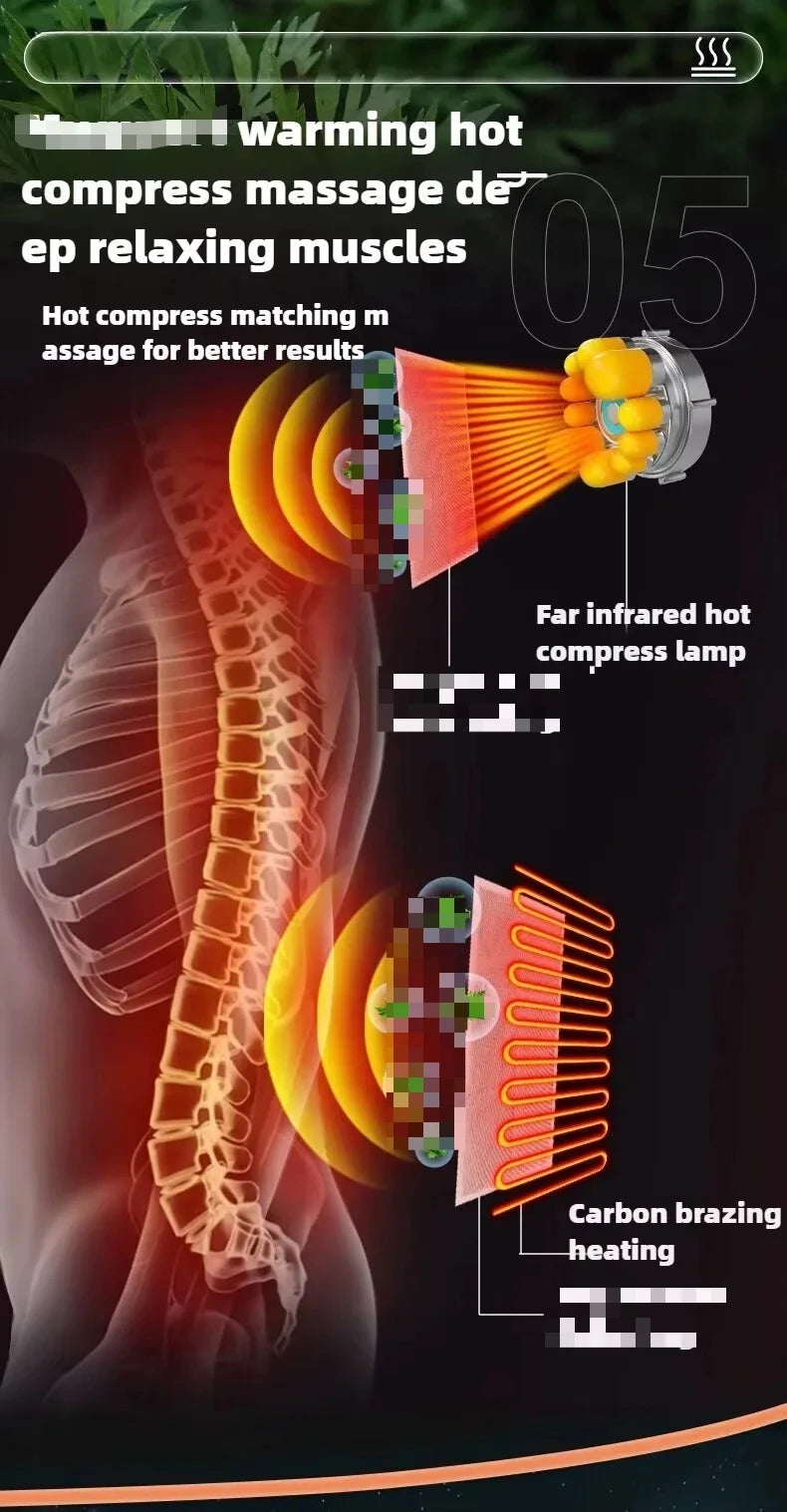 Electric Full Body Massage Mattress With Heating Comfort - Smarsty
