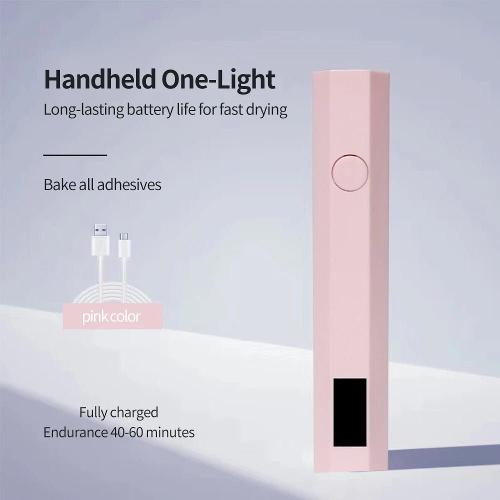 Portable UV LED Nail Dryer Lamp for Quick Curing - Smarsty