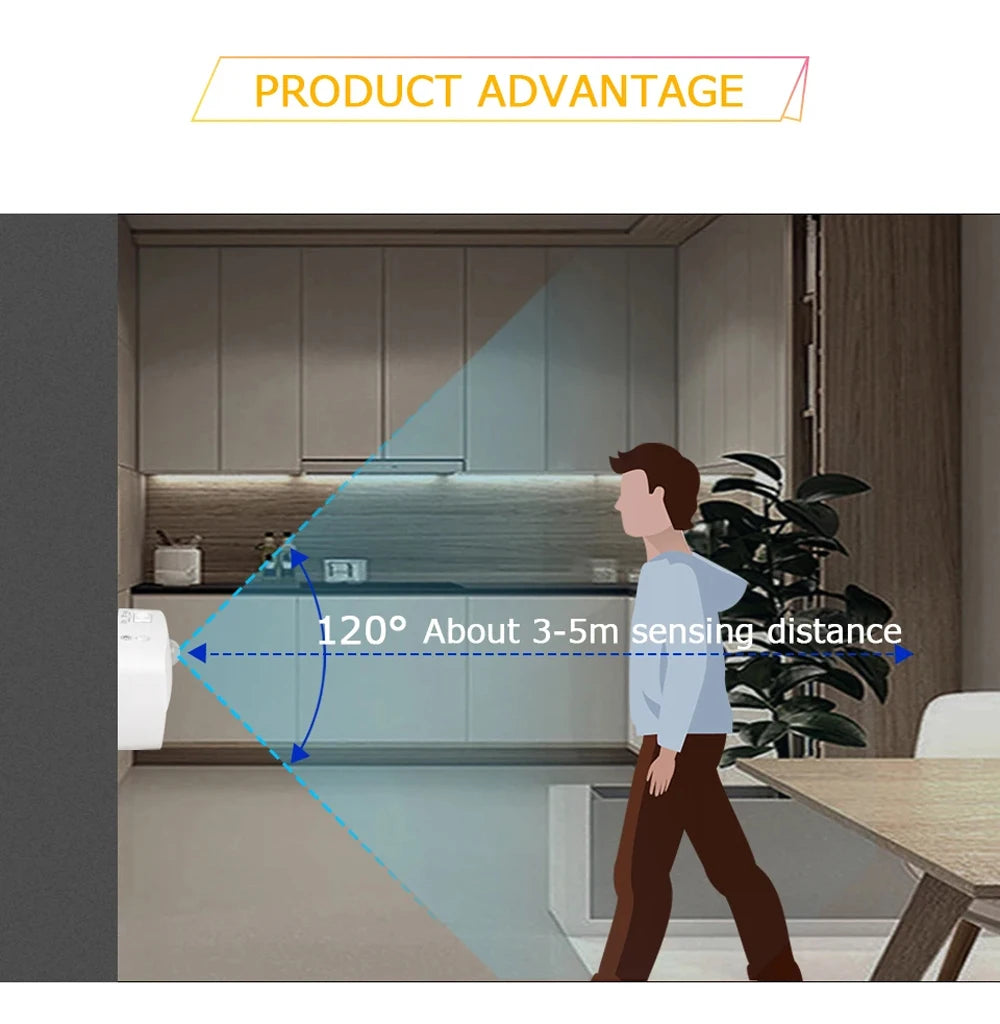 Smart Motion Sensor LED Night Light for Home Use - Smarsty