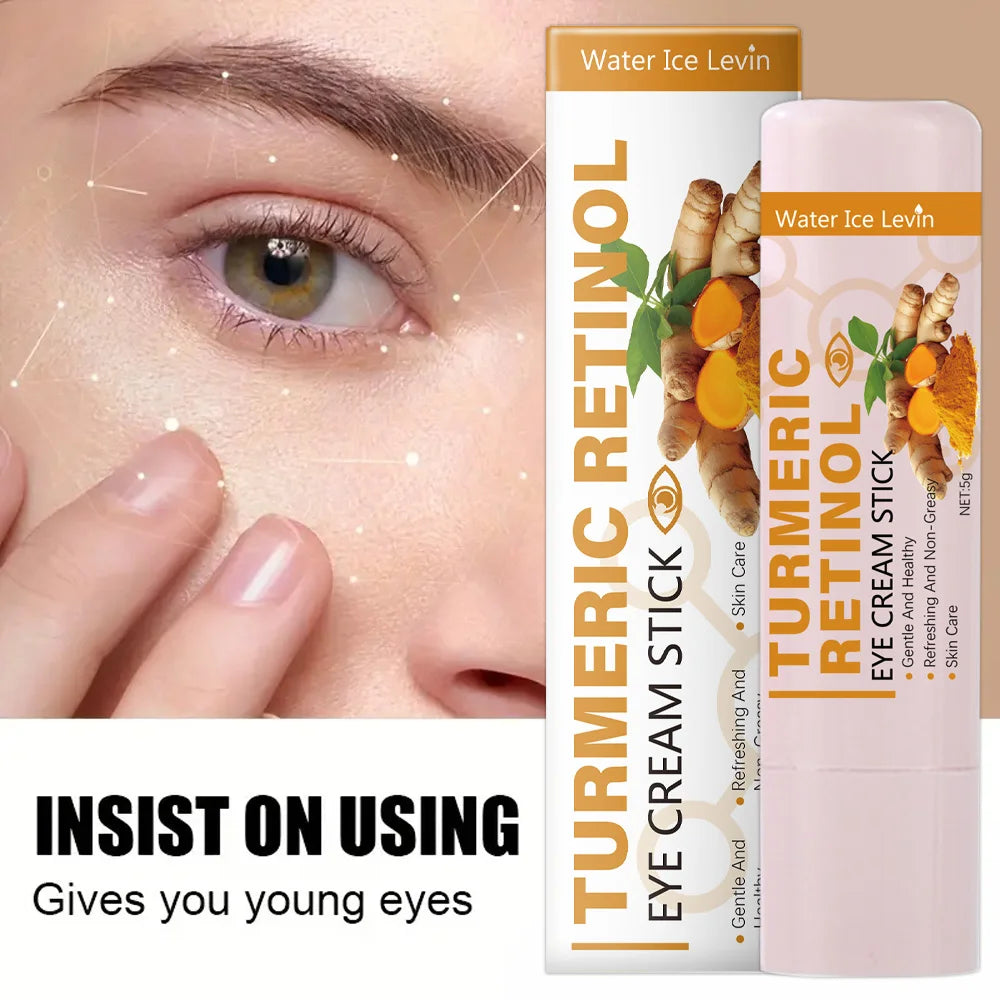 Turmeric Eye Cream Stick for Dark Circles and Puffiness - Smarsty