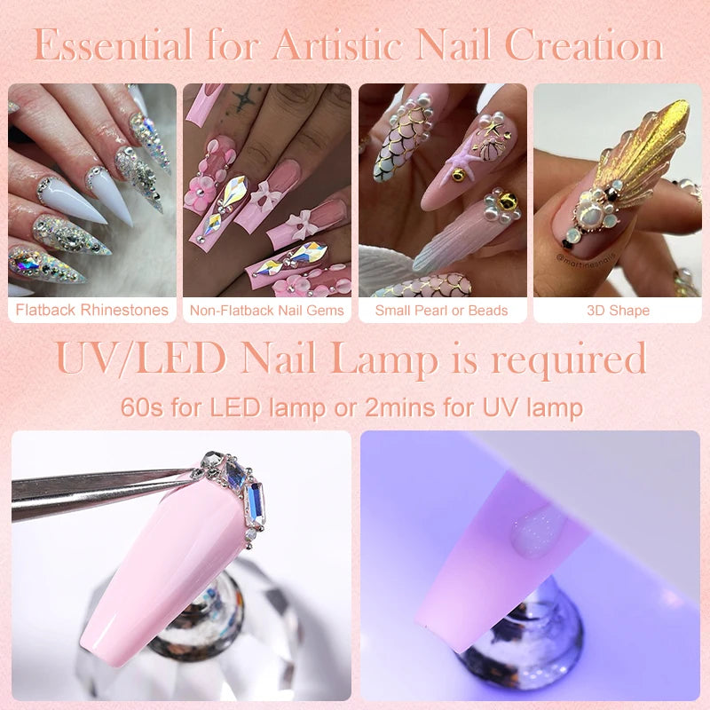 Born Pretty Nail Rhinestone Glue for 3D Nail Art - Smarsty