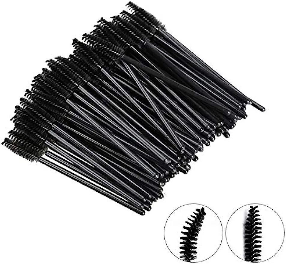 100 Pcs Disposable Eyelash Brushes for Easy Makeup Application - Smarsty