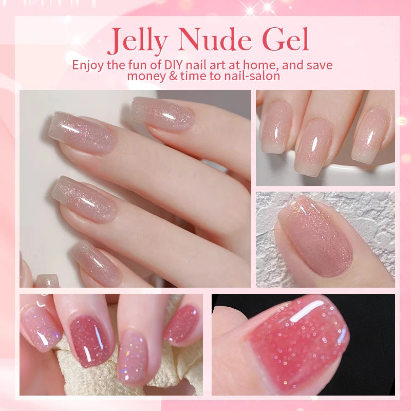 Born Pretty 10ml Translucent Jelly Gel Polish - Smarsty