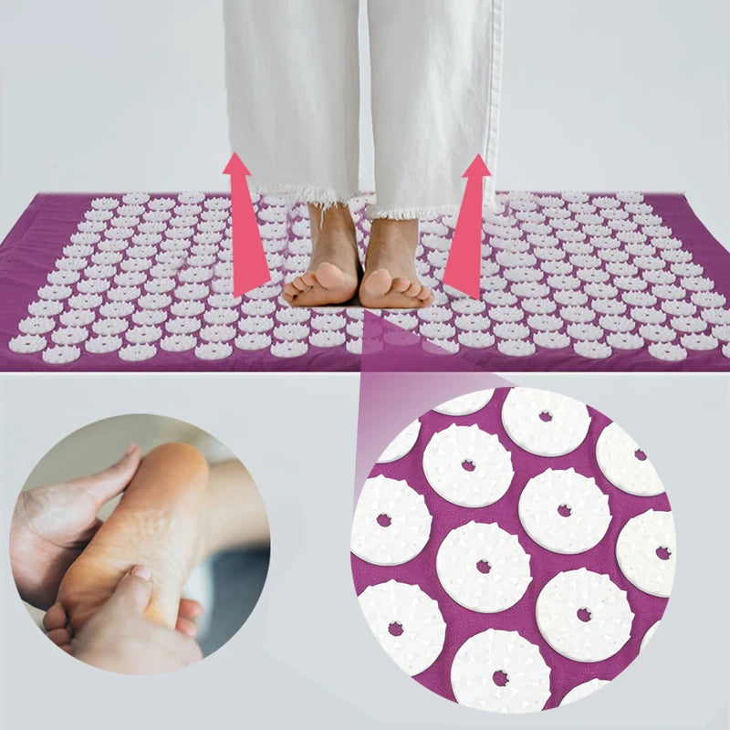 Yoga Massage Pads with Large Touchpoints for Relaxation - Smarsty