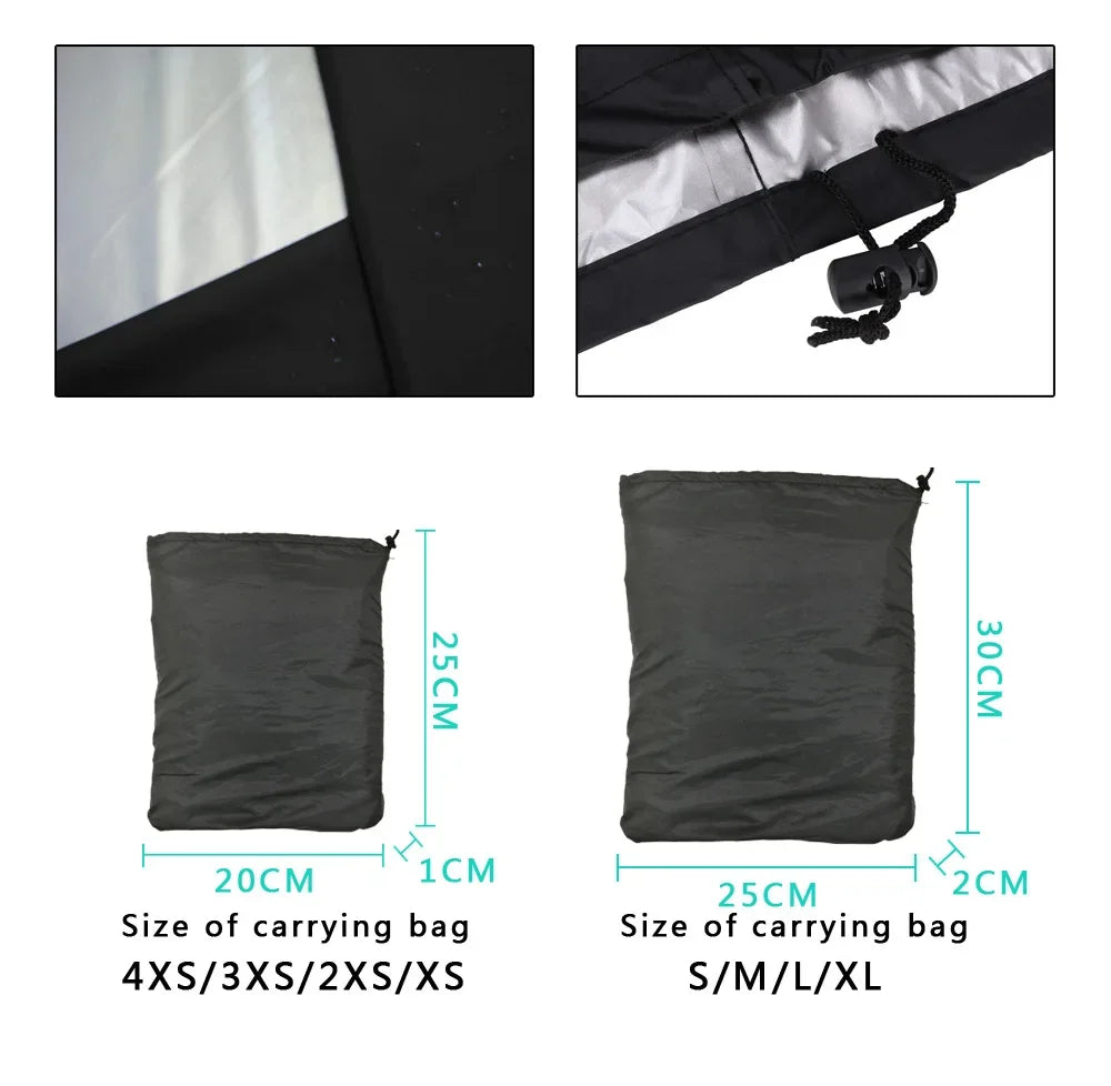 Heavy Duty Waterproof BBQ Grill Cover for Outdoor Protection - Smarsty