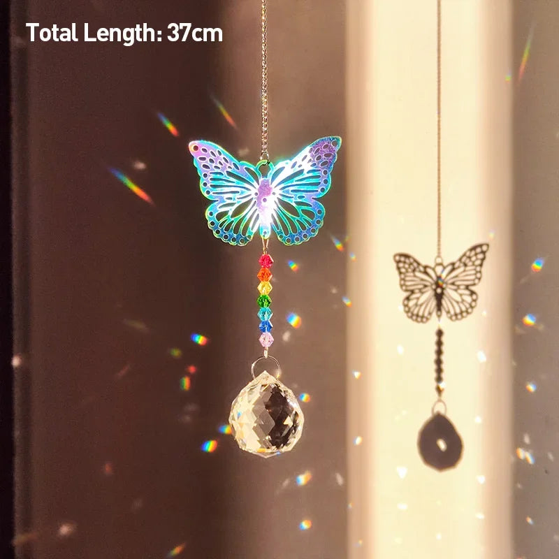 Colorful Crystal Pendant Suncatcher for Home Decoration - Smarsty