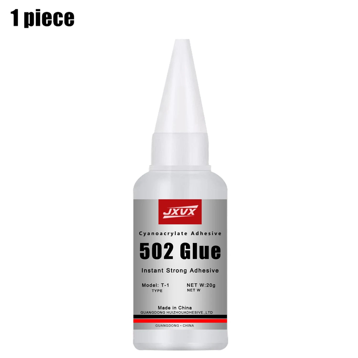 JXVX 1-5pcs 502 Super Glue Instant Quick-drying Cyanoacrylate Adhesive Leather Rubber Wood Metal Strong Bond Liquid Glue Tool - Smarsty