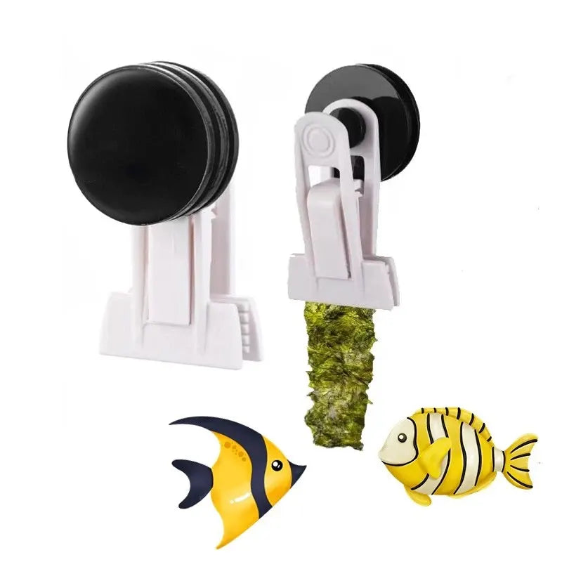 Strong Magnetic Seaweed Feeding Clip for Aquariums - Smarsty