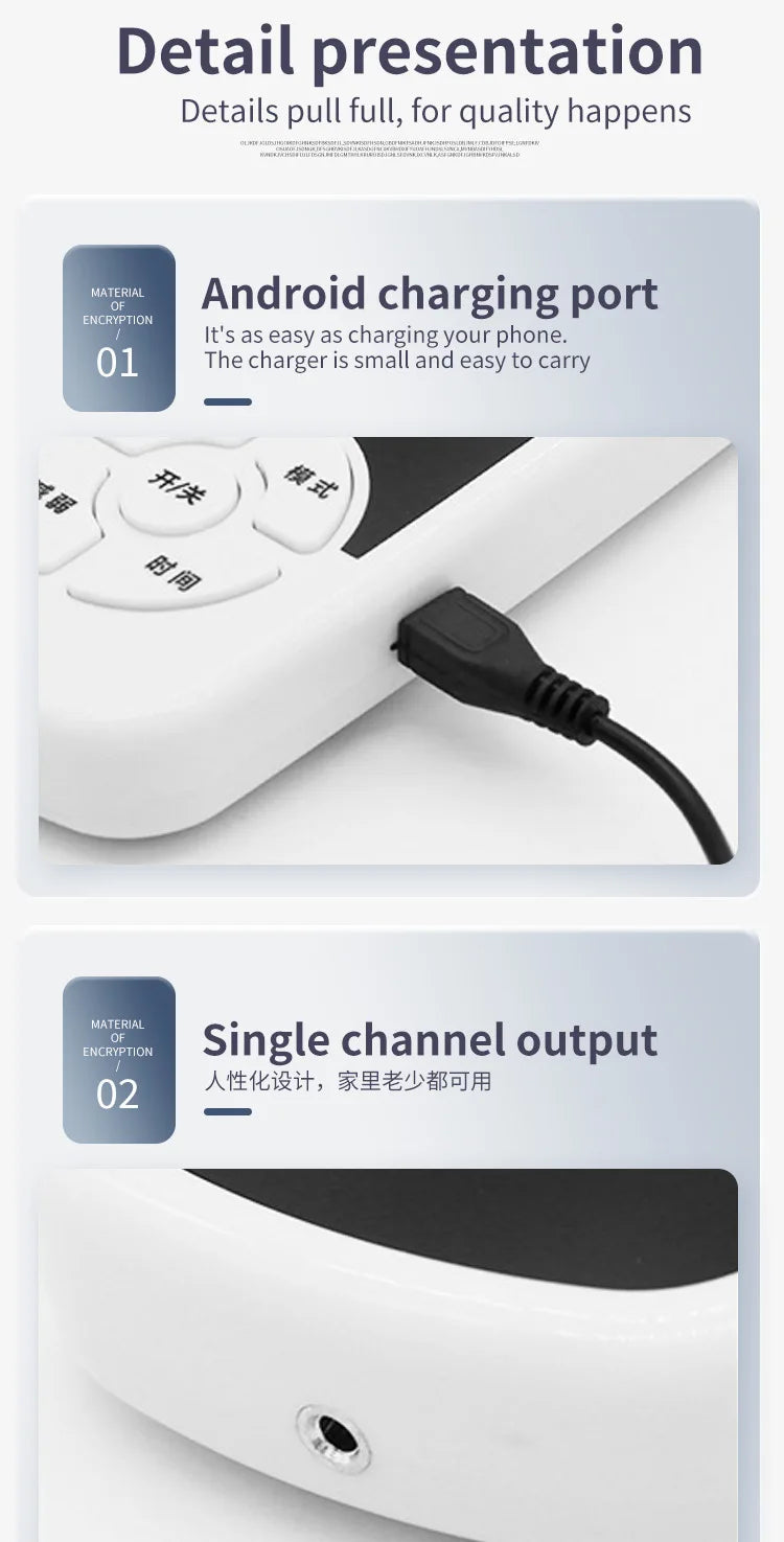 Multi-Functional TENS Unit for Pain Relief and Muscle Relaxation - Smarsty