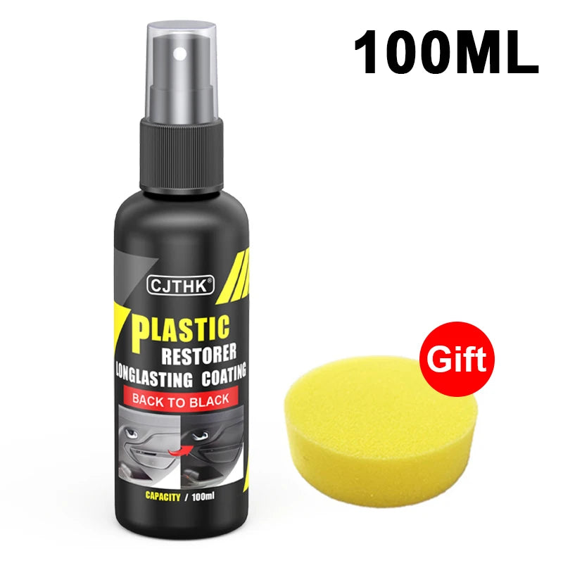 Back To Black Plastic Restorer With Longlasting Shine - Smarsty