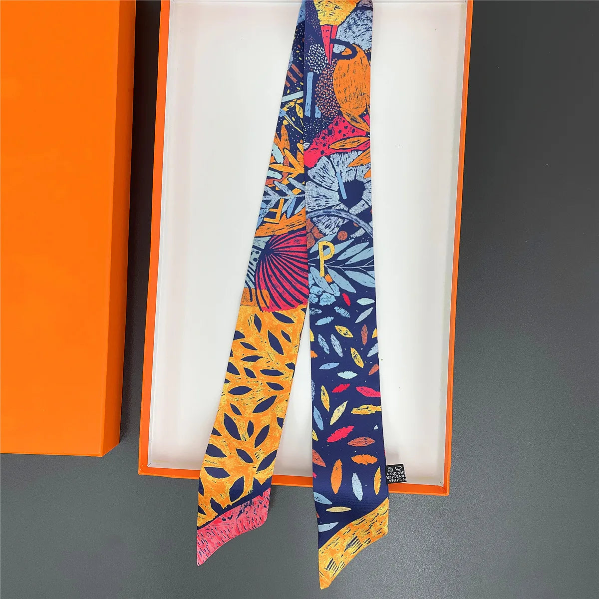 Women Long Scarf and Hair Tie Multifunctional Bandana - Smarsty
