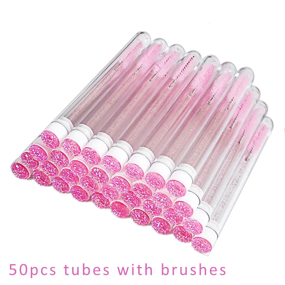 Reusable Eyelash Brush Tubes for Easy Makeup Application - Smarsty
