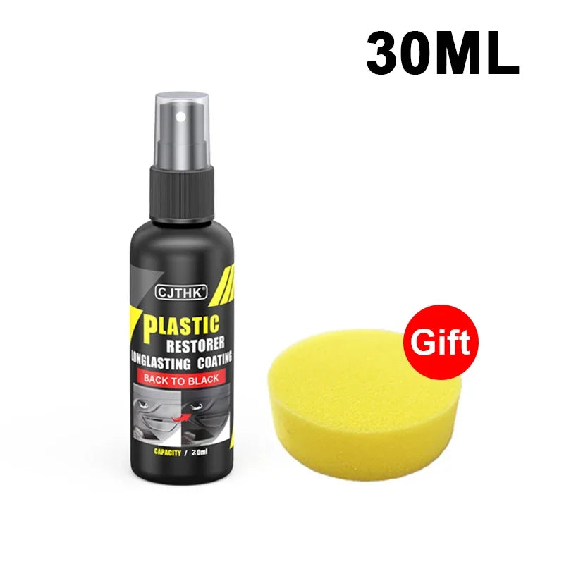 Back To Black Plastic Restorer With Longlasting Shine - Smarsty