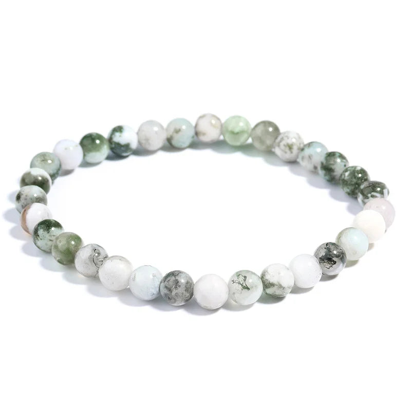 Dendritic Agate Stress Relief Crystal Bracelet - Smarsty