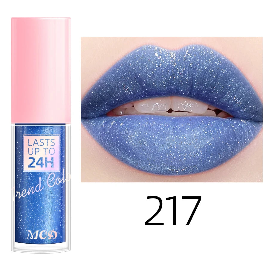 18 Colors Long Lasting Waterproof Lip Gloss Moisturizer - Smarsty