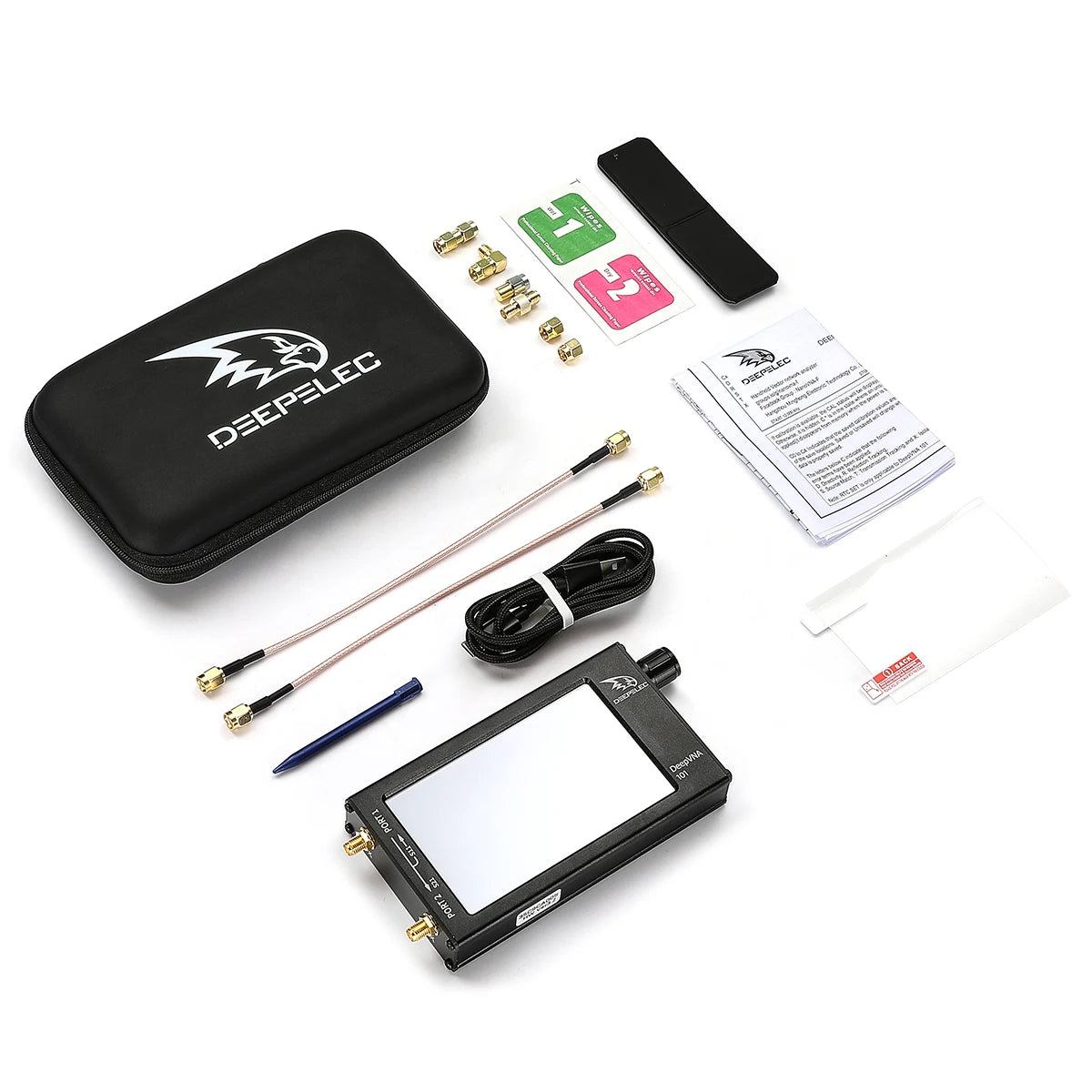DeepVNA-101 4.3 Inch Antenna Analyzer with Metal Case - Smarsty