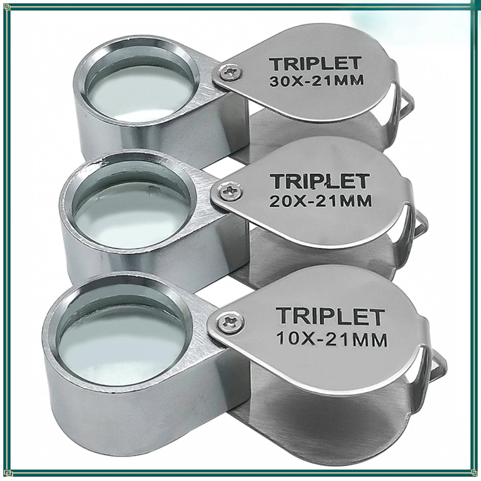 30X Pocket Loupe Magnifier for Jewelry Inspection - Smarsty