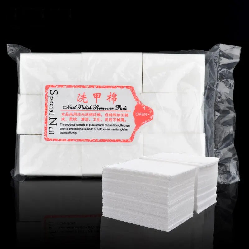 100 Percent Cotton Lint-Free Nail Wipes for Easy Removal - Smarsty