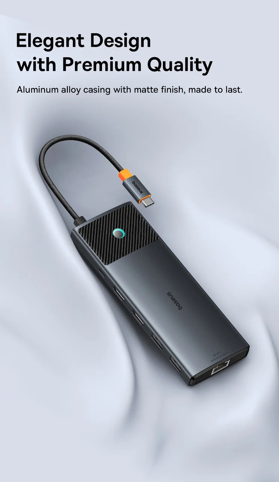 Usb C Hub 8K Hdmi Expansion For Multiscreen And Peripherals