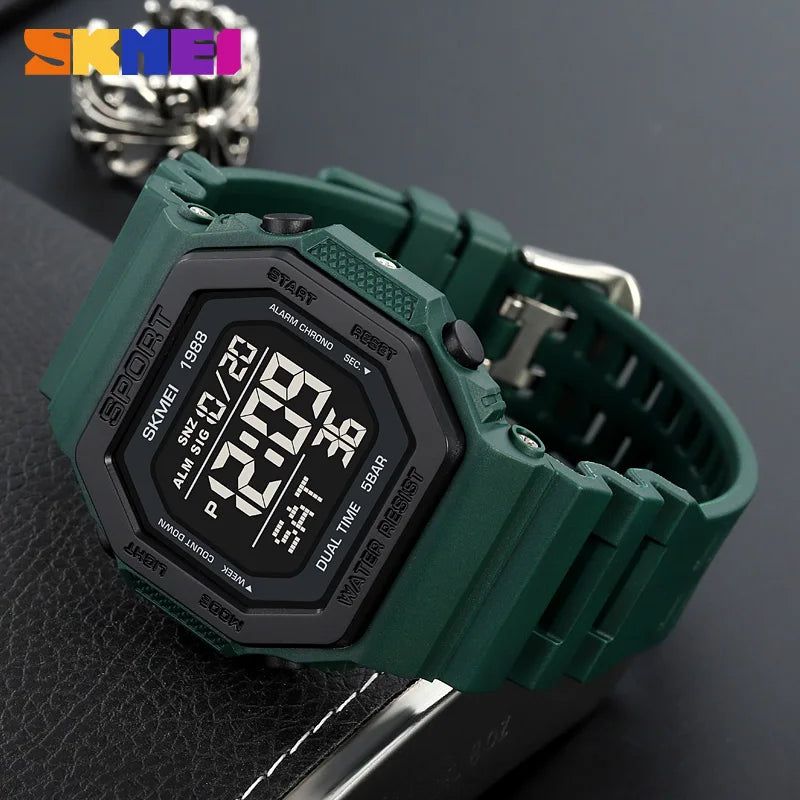 SKMEI Military Countdown Chrono Watch for Men - Smarsty
